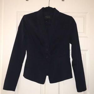 Ann Taylor Factory Navy Blazer